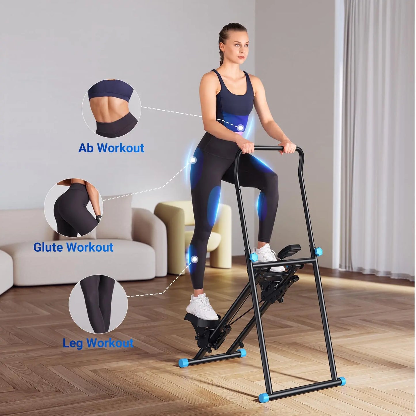 MERACH Stair Stepper: New Version Vertical Climber