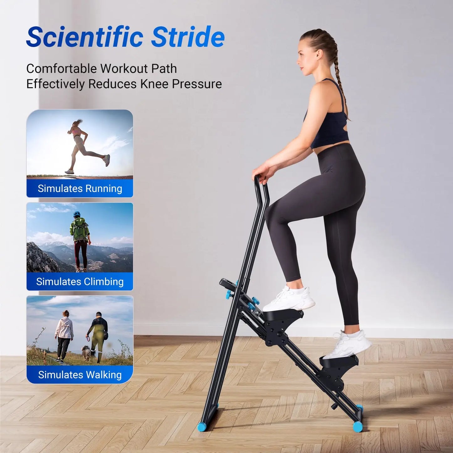 MERACH Stair Stepper: New Version Vertical Climber