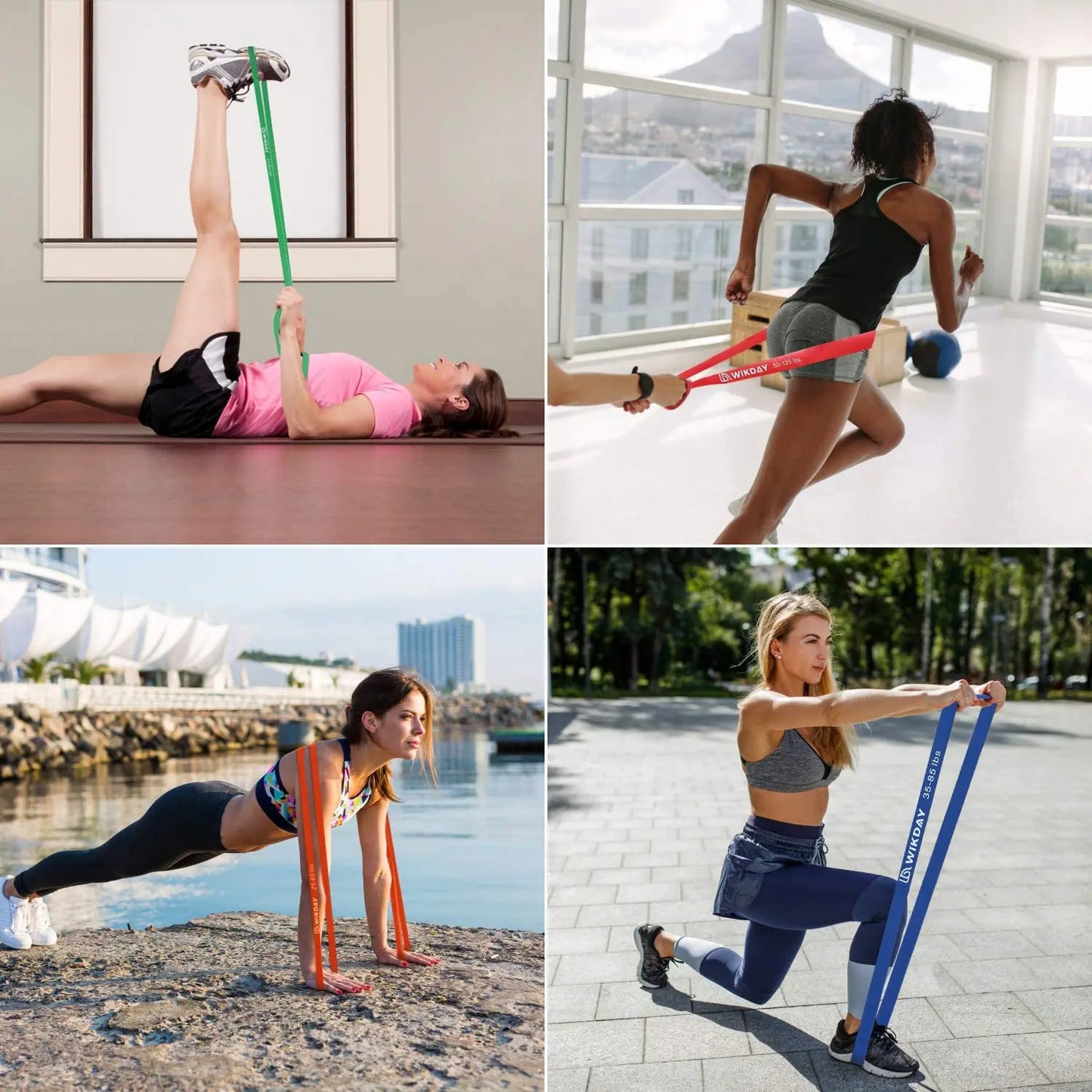 Rubber Resistance Bands,, Yoga Pull Up, 41 ", 208cm