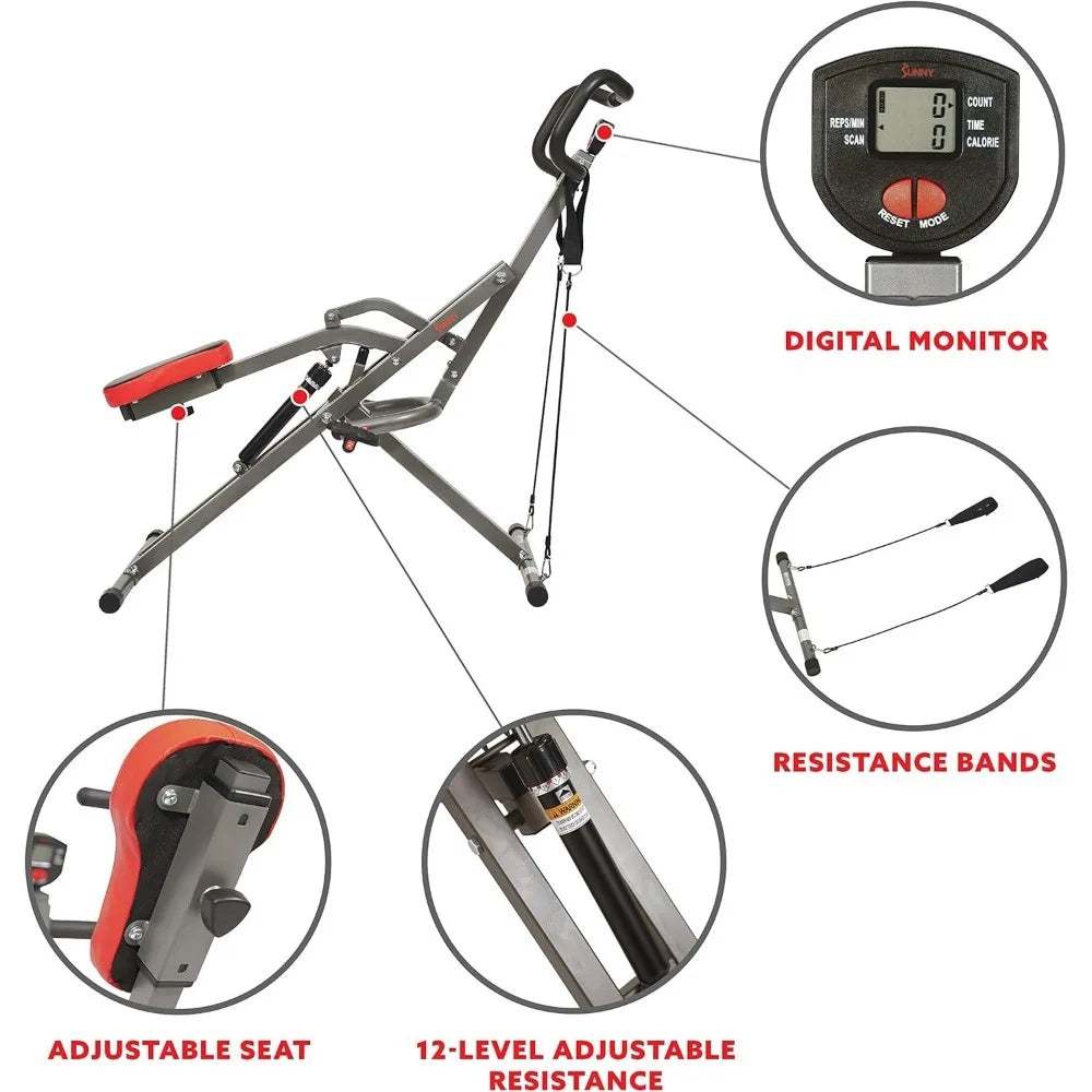 Full Body Combo Fitness Machine: Resistance Bands