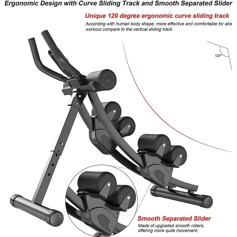 Multi-Functional Ab equipment : Adjustable Height