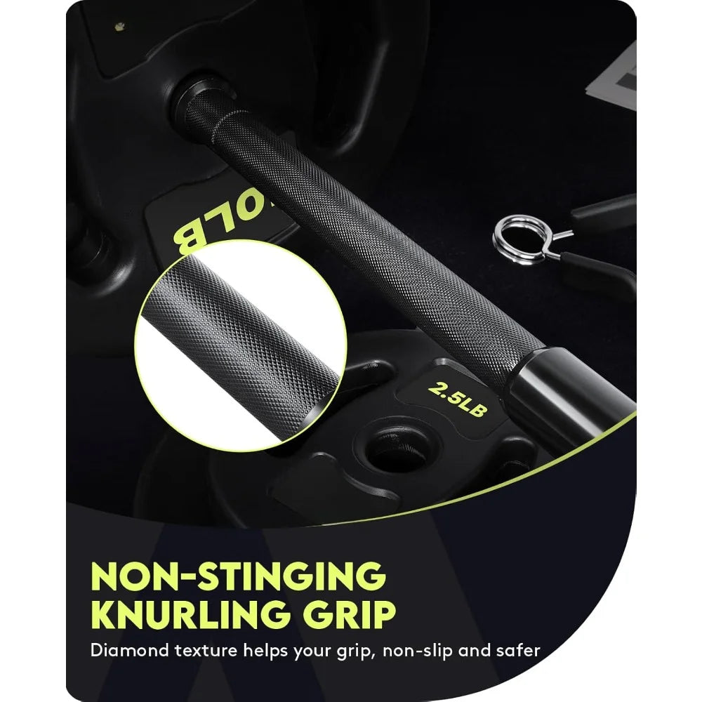 Barbell Weight 45 Lbs. Adjustable Free Weights