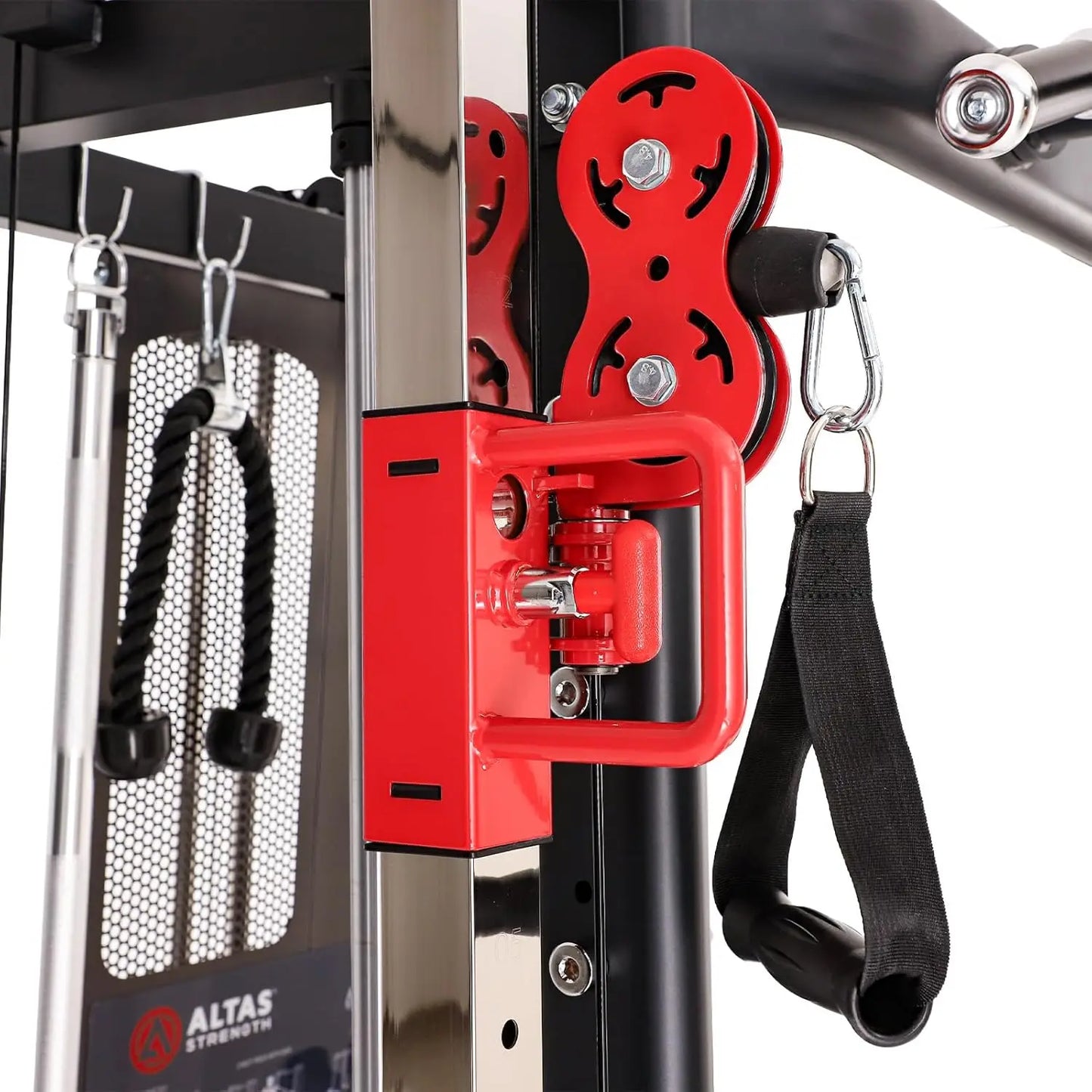 Smith Machine: Pulley System; Squat Rack