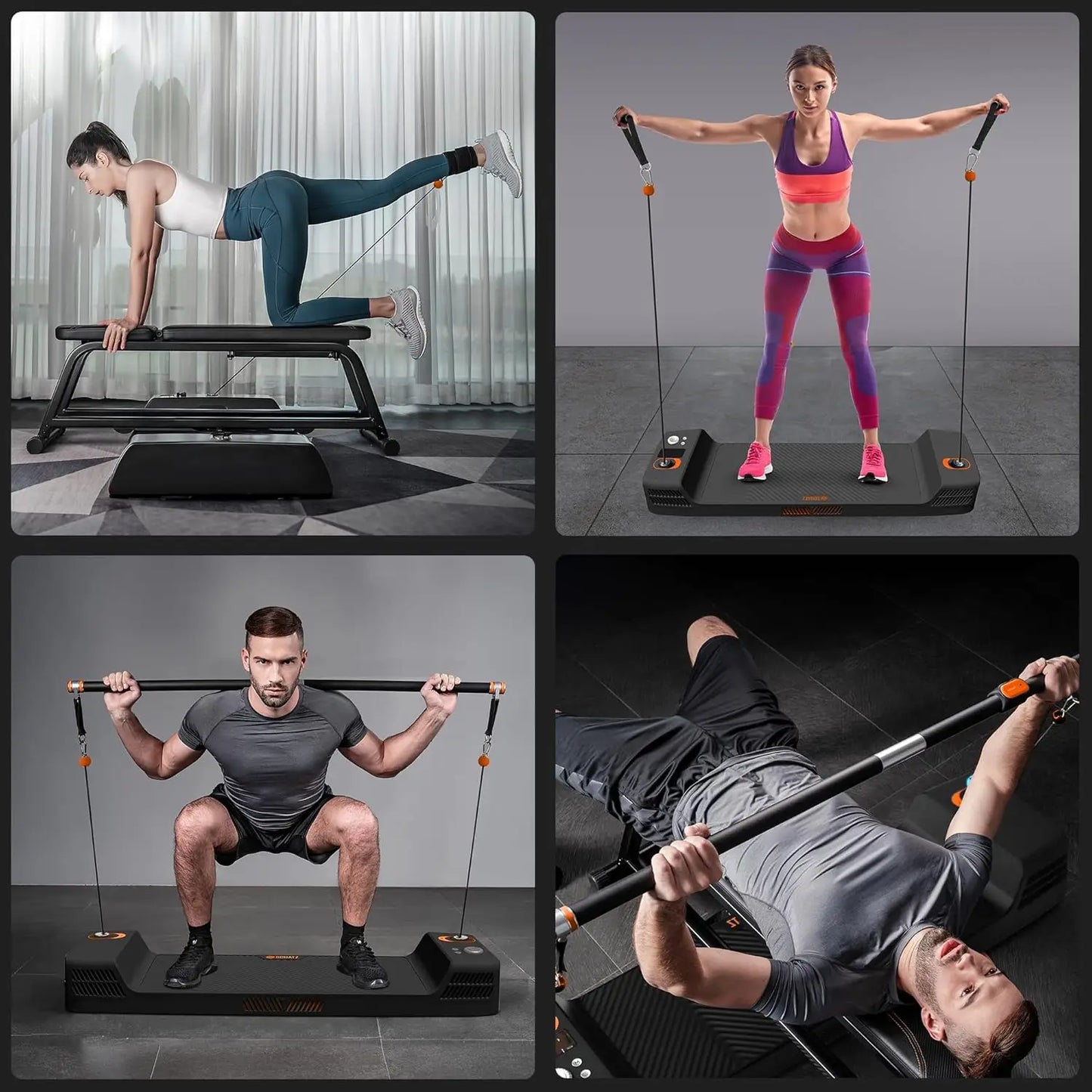 Apollo Board Mini: 150lb Resistance Smart Home Gym Cable Machine | Functional Trainer for Full Body Workouts | Digital Ho