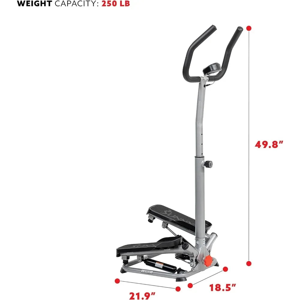 Fitness Twist Stair Stepper Machine with Handlebar