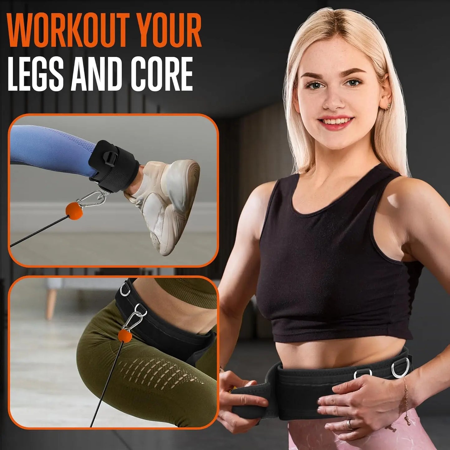 Apollo Board Mini: 150lb Resistance Smart Home Gym Cable Machine | Functional Trainer for Full Body Workouts | Digital Ho