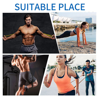 Rubber Resistance Bands,, Yoga Pull Up, 41 ", 208cm