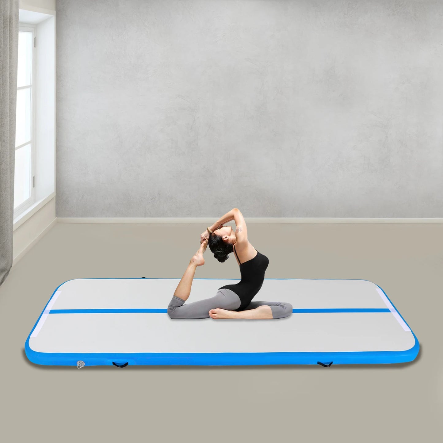 Inflatable Training Gymnastics Mat: Fitness centers, Home