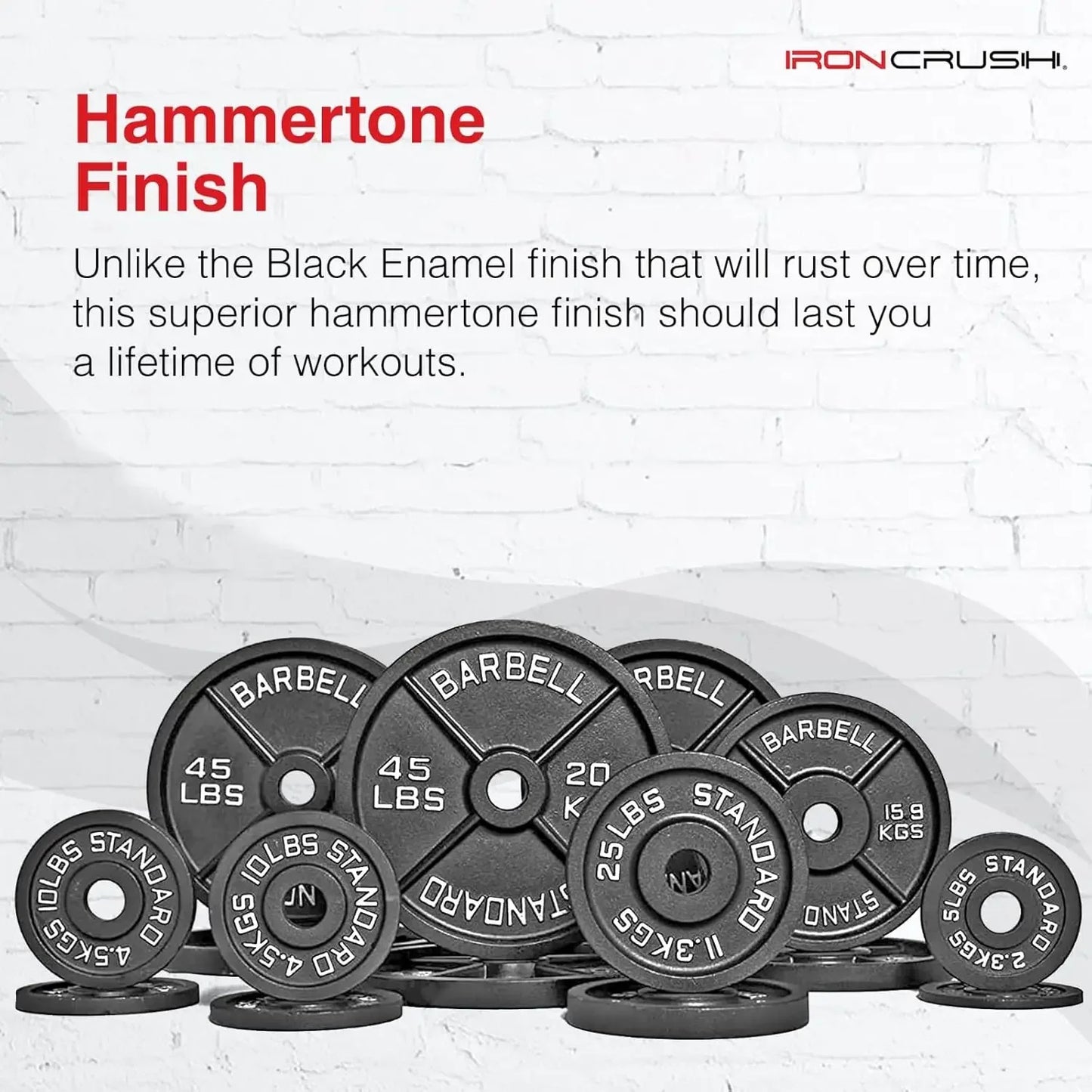 Olympic Weight Plates – Free Weights - Strengthening.  In Pairs - 2.5LB–45LB