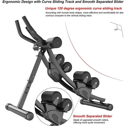 Multi-Functional Ab equipment : Adjustable Height