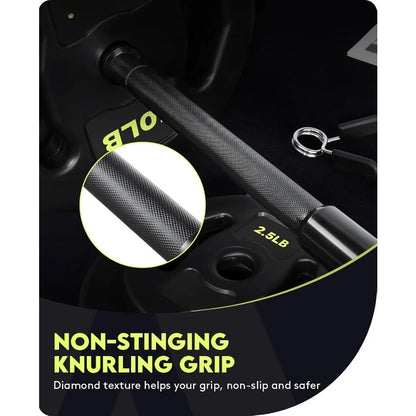 Barbell Weight  45 Lbs.  Adjustable Free Weights