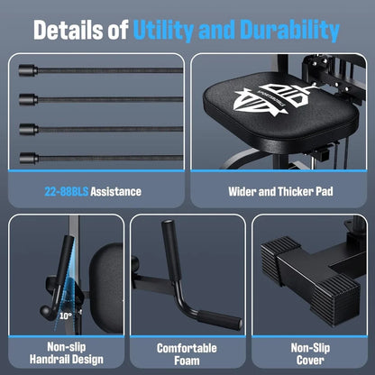 Tower Pull Up Dip Station: Multi-Function:  440LBS