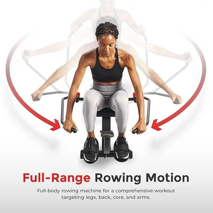 Smart Compact Full Motion Rowing Machine