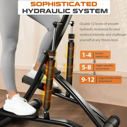 hydraulic Stair Stepper Machine; Cardio & Climbing