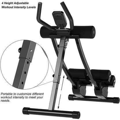 Multi-Functional Ab equipment : Adjustable Height