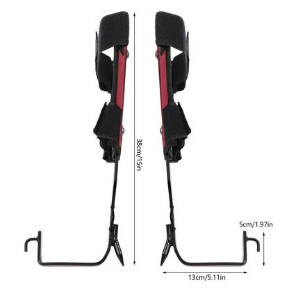 Double Teeth Tree Climbing Spike  set