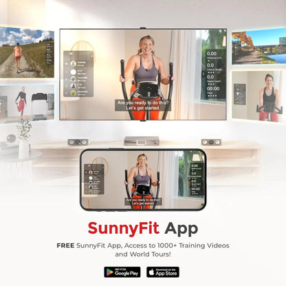 Elliptical Cross Trainer Machine: 24-Unique Workout Modes