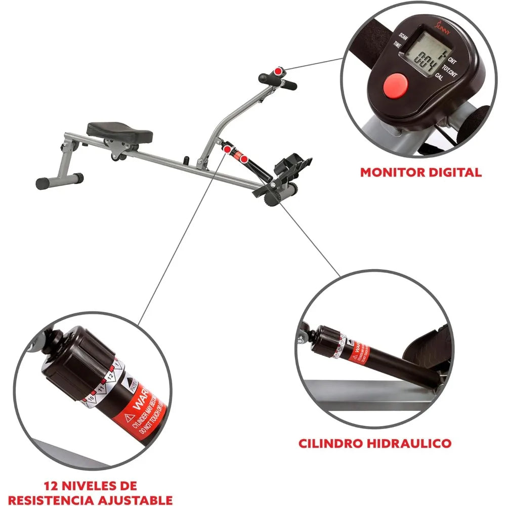 Rowing Gym Machine ; Home Fitness Rower; Cardio