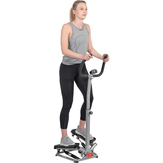 Fitness Twist Stair Stepper Machine with Handlebar