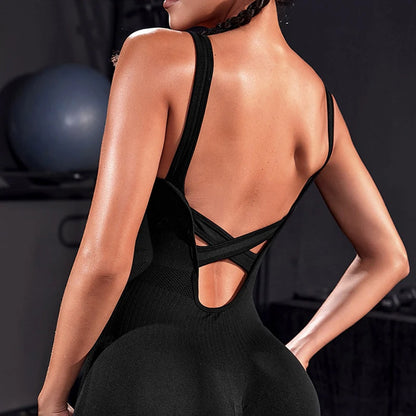 Women  Bodysuit   Jumpsuit  Clothes Sportswear Fitness Shorts  One Piece  2024