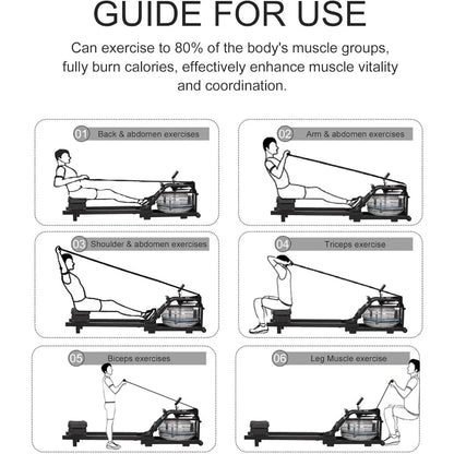 Fitness  Exercise Rowing Machine: Air Rower