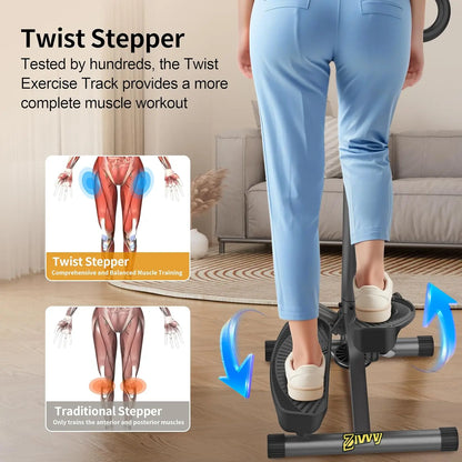 Stepper with Resistance Bands, Stepper Machine