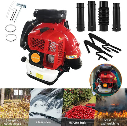 Backpack Leaf Blower Gas Powered  Engine 900 CFM 2.3L