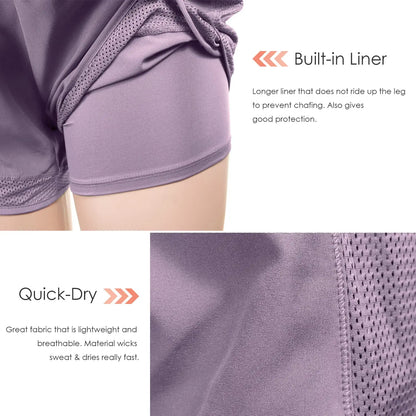 Women Y2K Running Sport  High Waist Breathable shorts