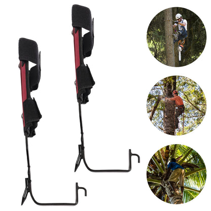 Double Teeth Tree Climbing Spike  set