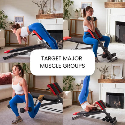 Multi-Functional Gym Bench: Full Body Workout